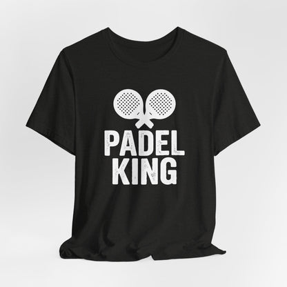 Padel King T‑Shirt — Men's Padel Tennis Graphic Tee