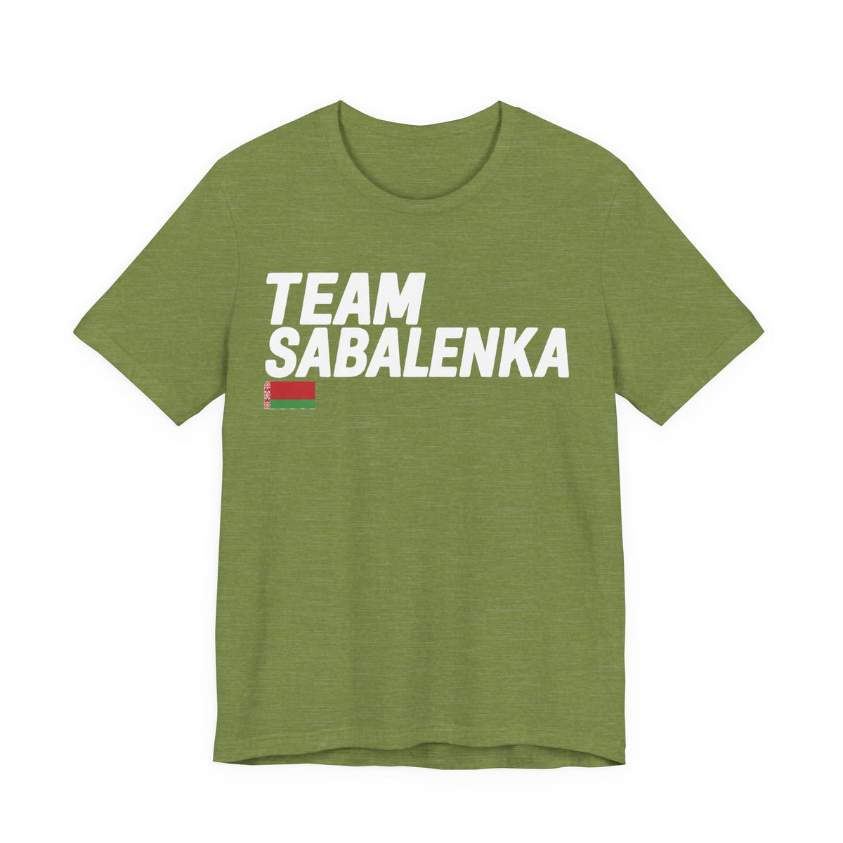 Team Sabalenka Minimalist Pan-African Flag T-shirt