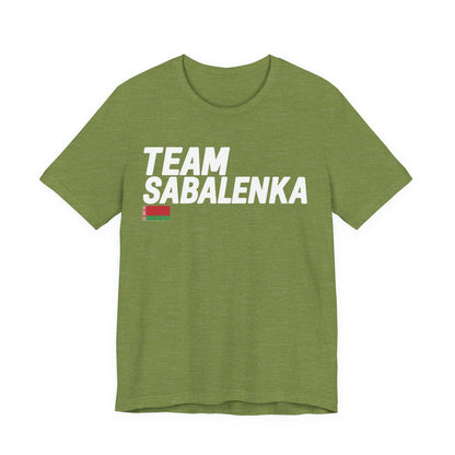 Team Sabalenka Minimalist Pan-African Flag T-shirt