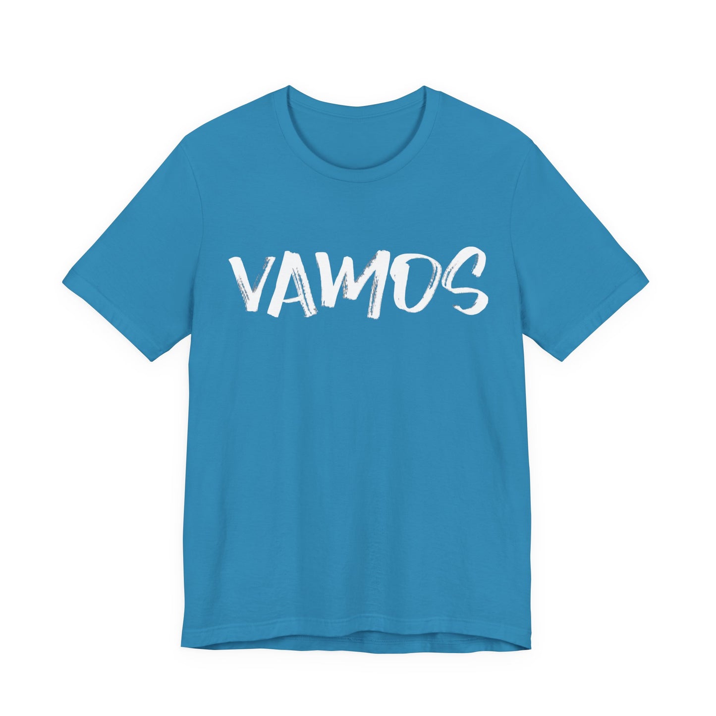 Vamos T-Shirt — Bold Brush Script Graphic Tee
