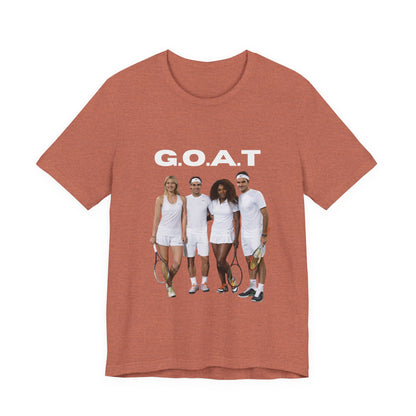 GOAT Tennis Players T-Shirt – Vintage Court Team Graphic Tee