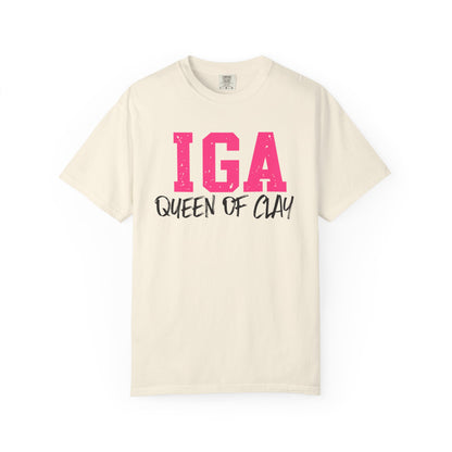 IGA Swiatek - Queen of Clay T-Shirt — Funny Pottery Mom Shirt