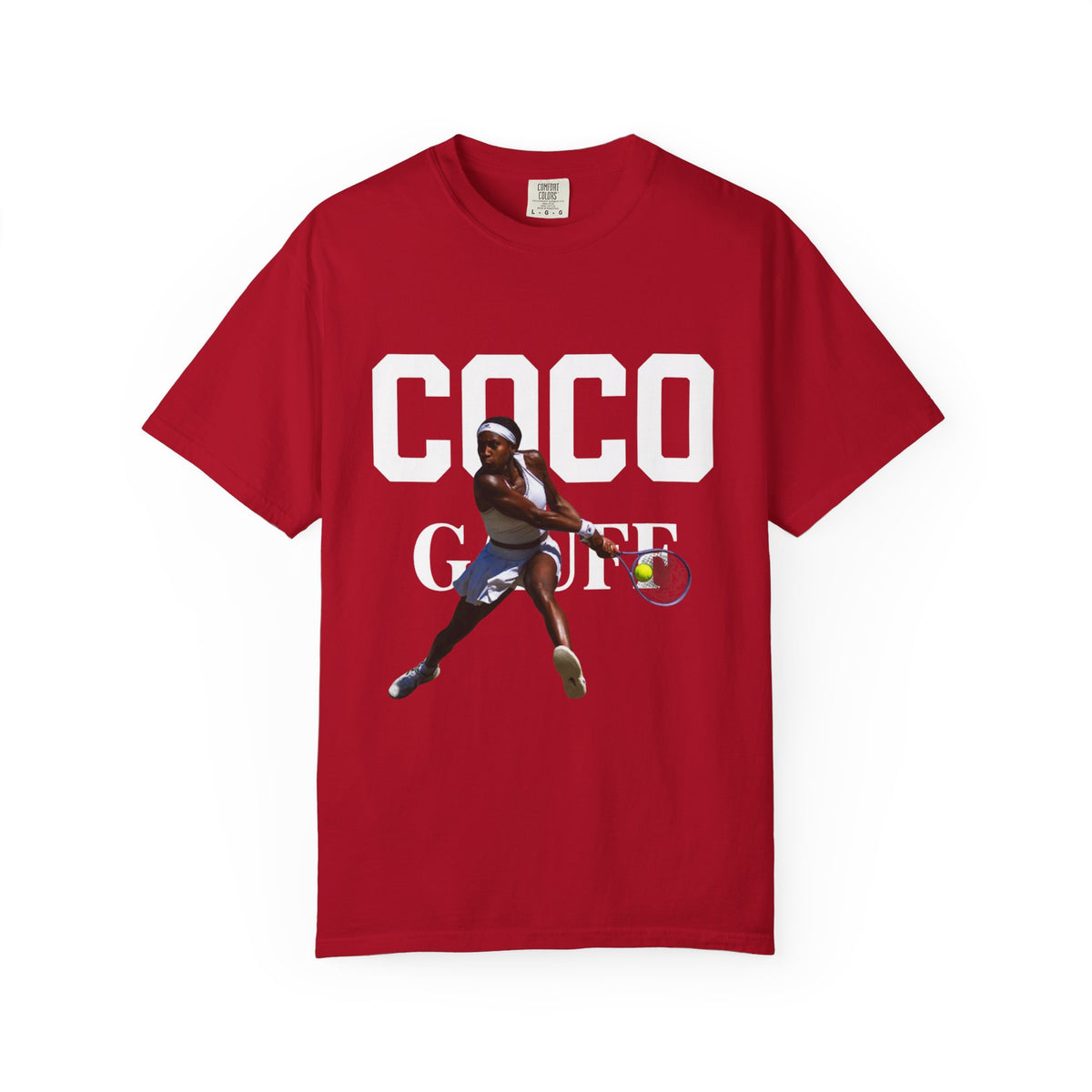 Coco Gauff Tennis Tee — Gauff 02 Champion Tennis T-Shirt