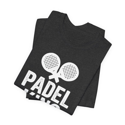 Padel King T‑Shirt — Men's Padel Tennis Graphic Tee