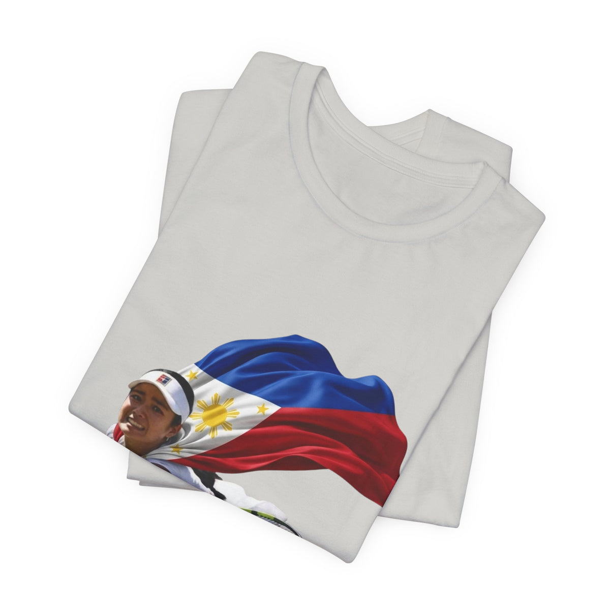 Tennis Superhero Tee — Philippine Flag Athlete Graphic