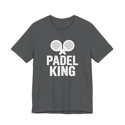 Padel King T‑Shirt — Men's Padel Tennis Graphic Tee