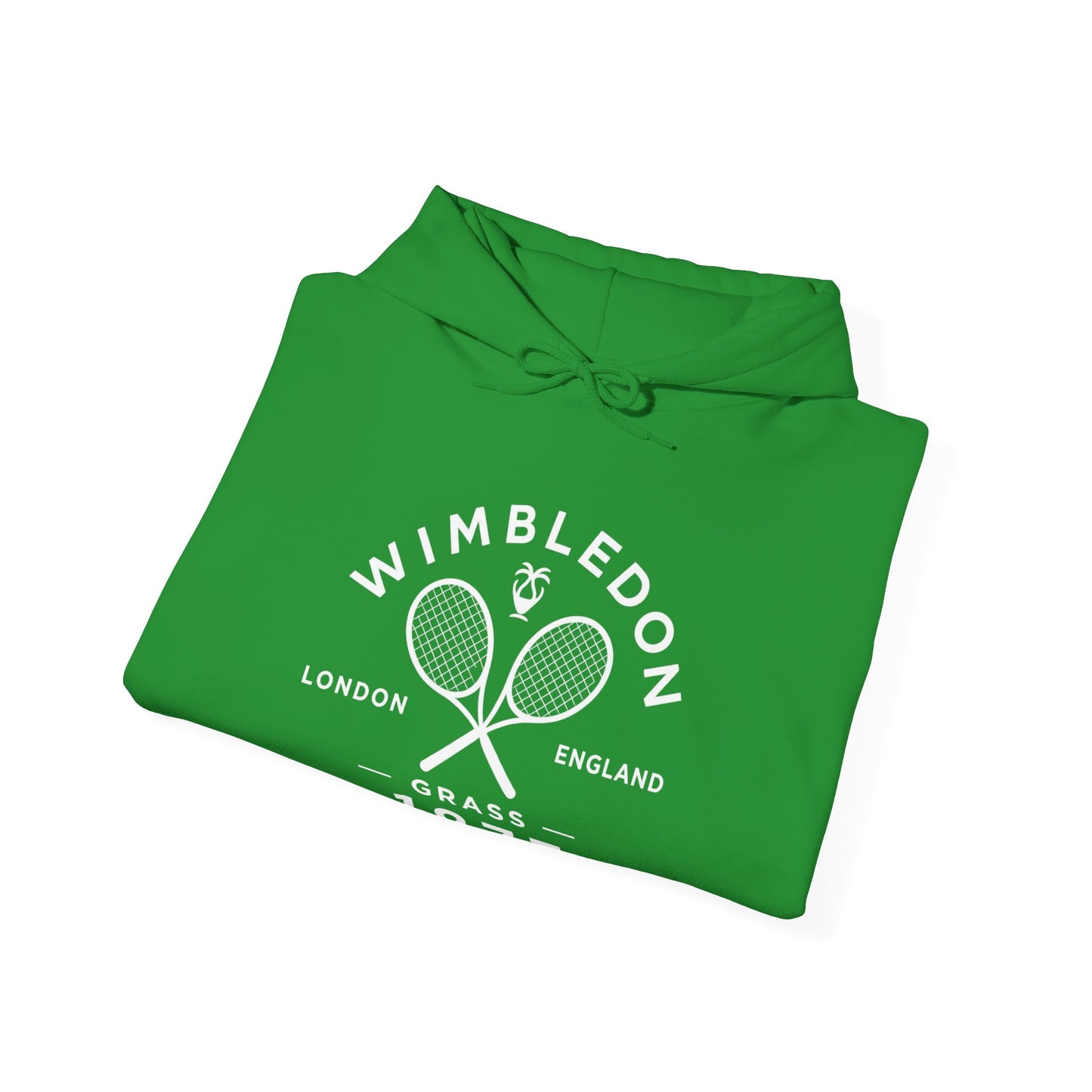 Wimbledon 1877 Tennis Hoodie — Classic Racquets Logo Pullover