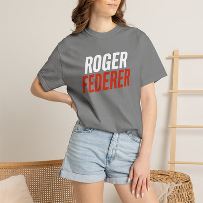 Roger Federer Retro Tennis T-Shirt