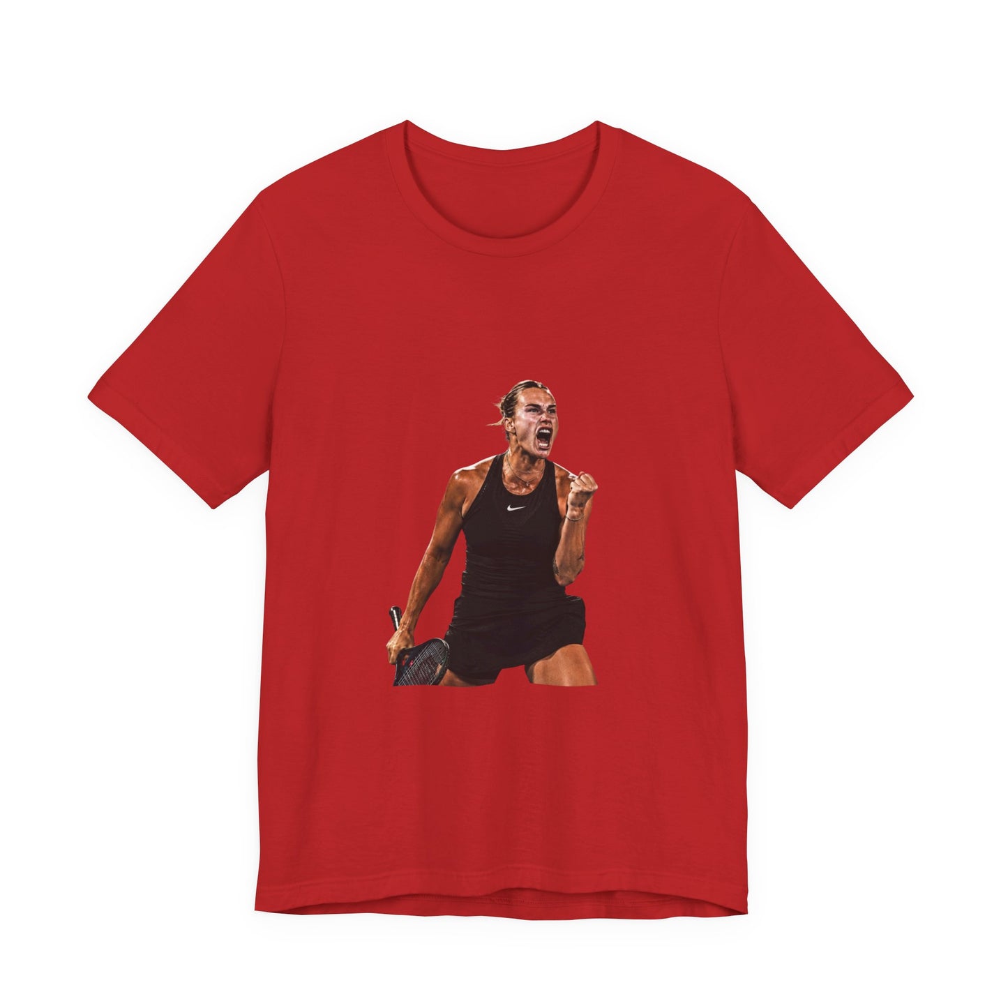 Tennis Player Aryna Sabalenka Victory Graphic Tee