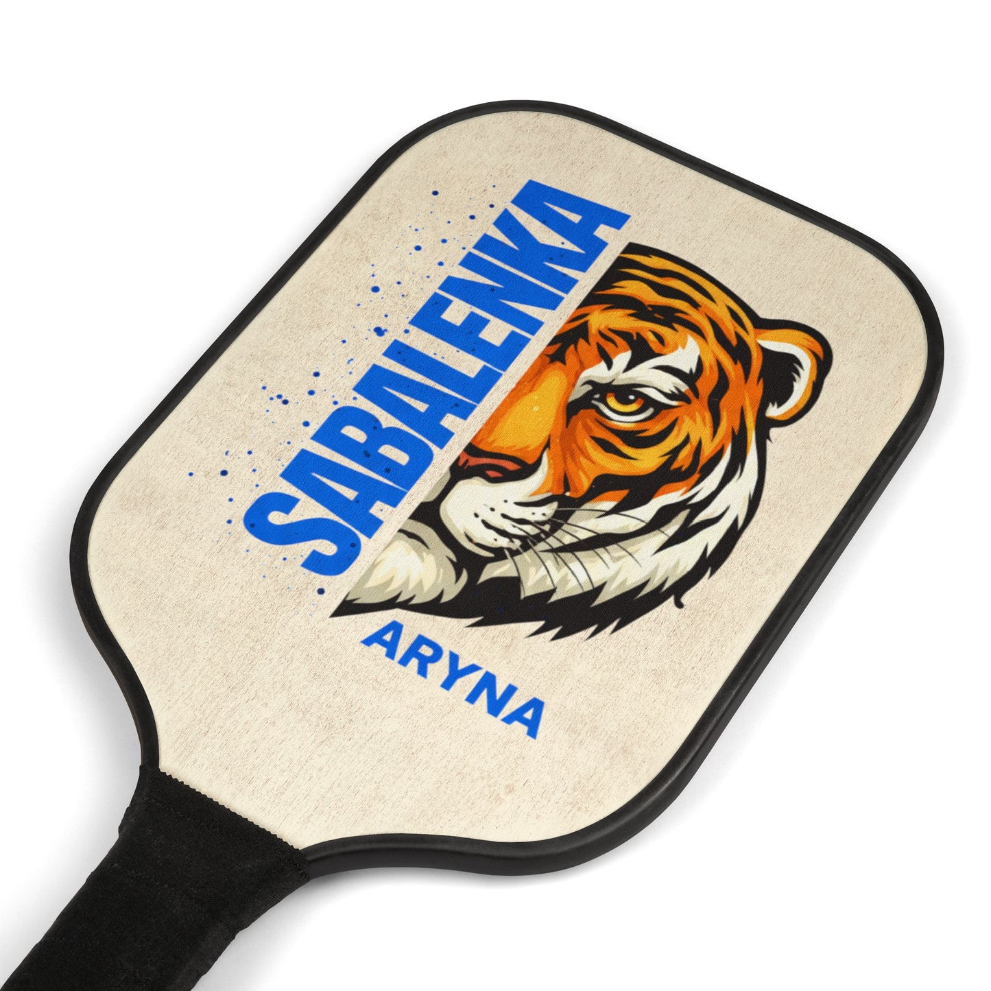 Pickleball Paddle Set — 'Sabalenka' Tiger Design Kit with Balls