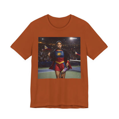 Alex Eala Tennis T‑Shirt — Filipino Tennis Star Photo Tee