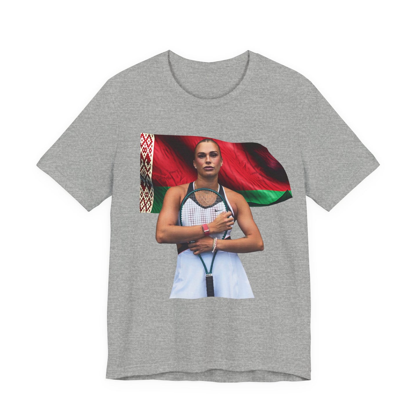 Tennis Player Aryna Sabalenka — Patriotic Athlete T-Shirt