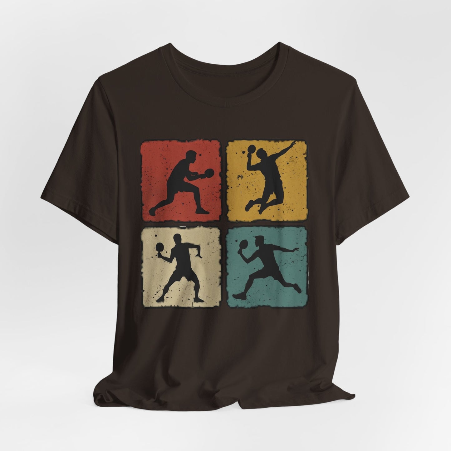 Tennis Silhouette Tee — Retro Vintage Graphic Shirt