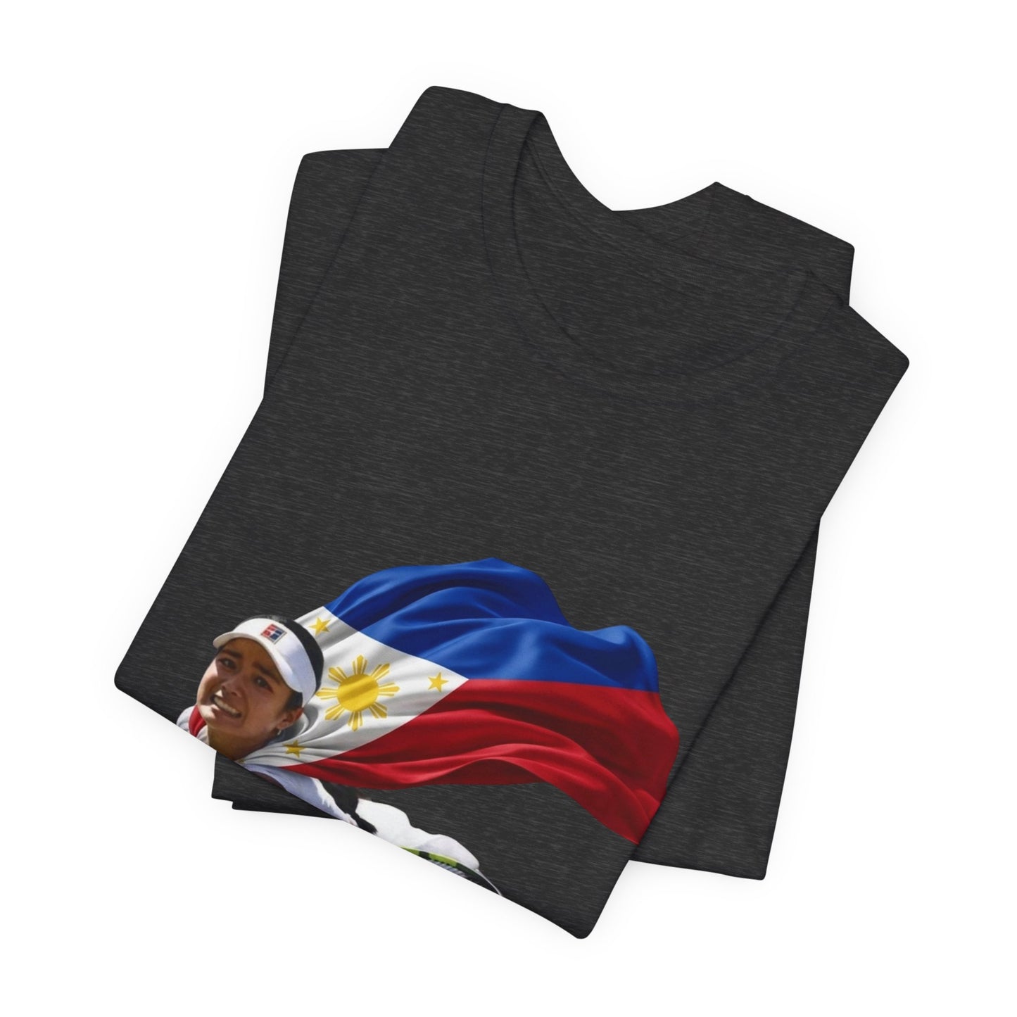 Tennis Superhero Tee — Philippine Flag Athlete Graphic