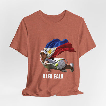 Tennis Superhero Tee — Philippine Flag Athlete Graphic
