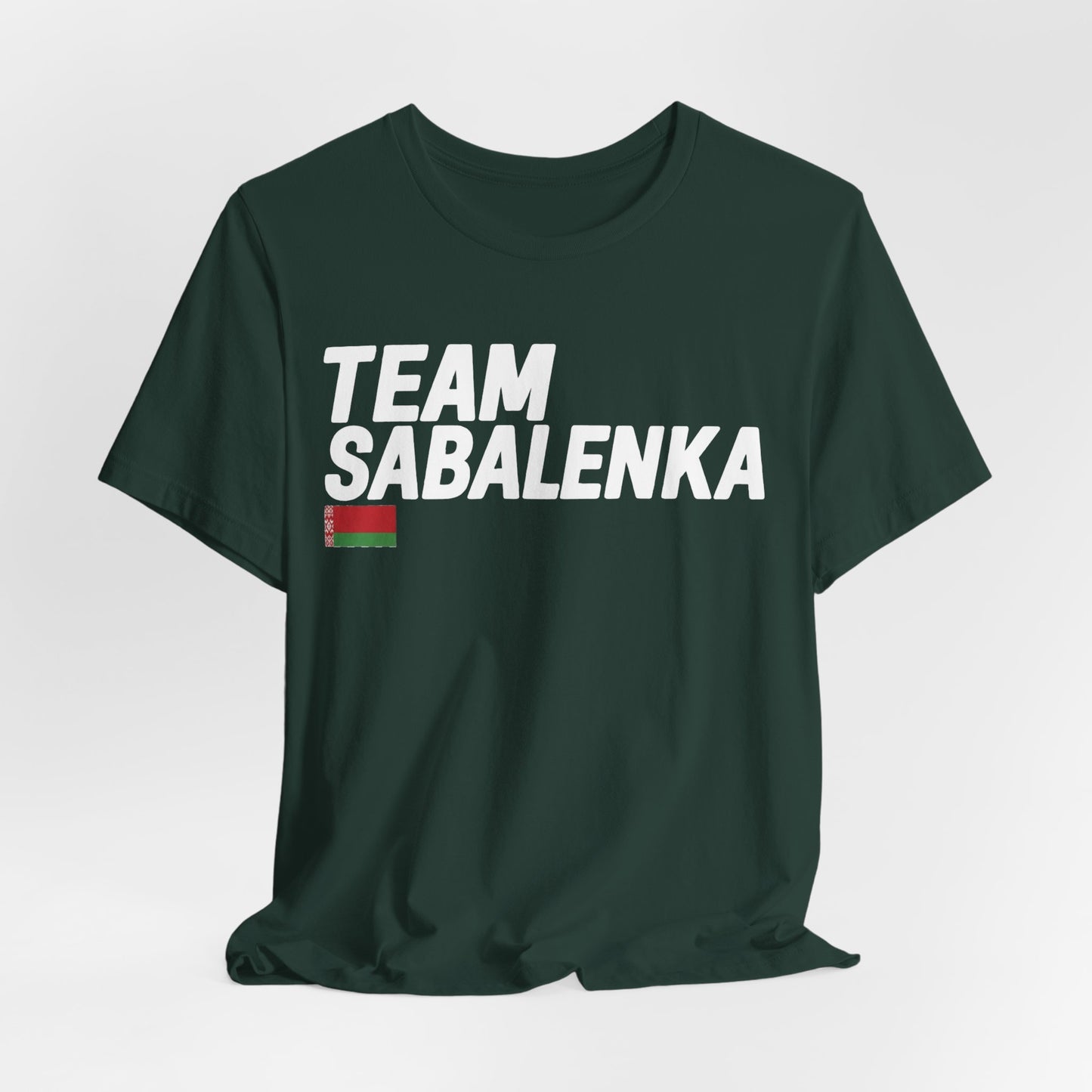 Team Sabalenka Minimalist Pan-African Flag T-shirt