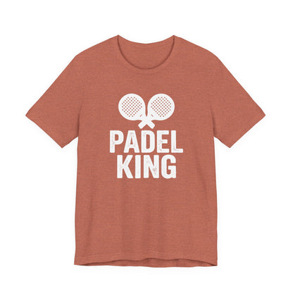 Padel King T‑Shirt — Men's Padel Tennis Graphic Tee