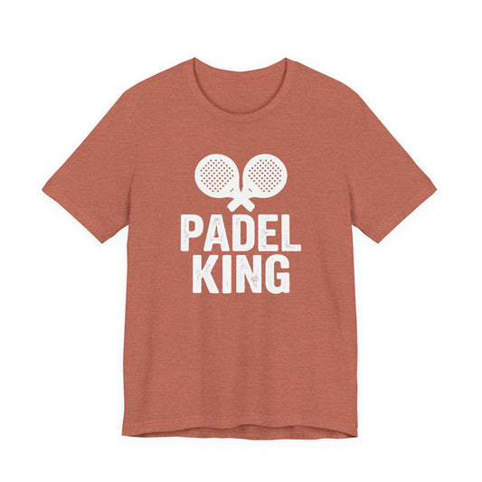 Padel King T‑Shirt — Men's Padel Tennis Graphic Tee