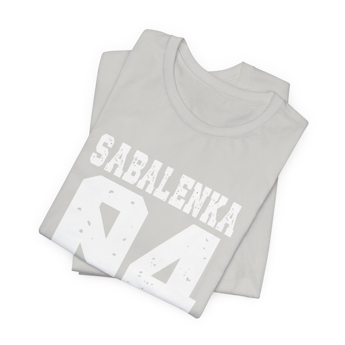 Sabalenka Short Sleeve Tee — Minimal Classic Blank T‑Shirt