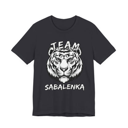 Team Sabalenka Tiger T-Shirt — Tennis Fan Tee