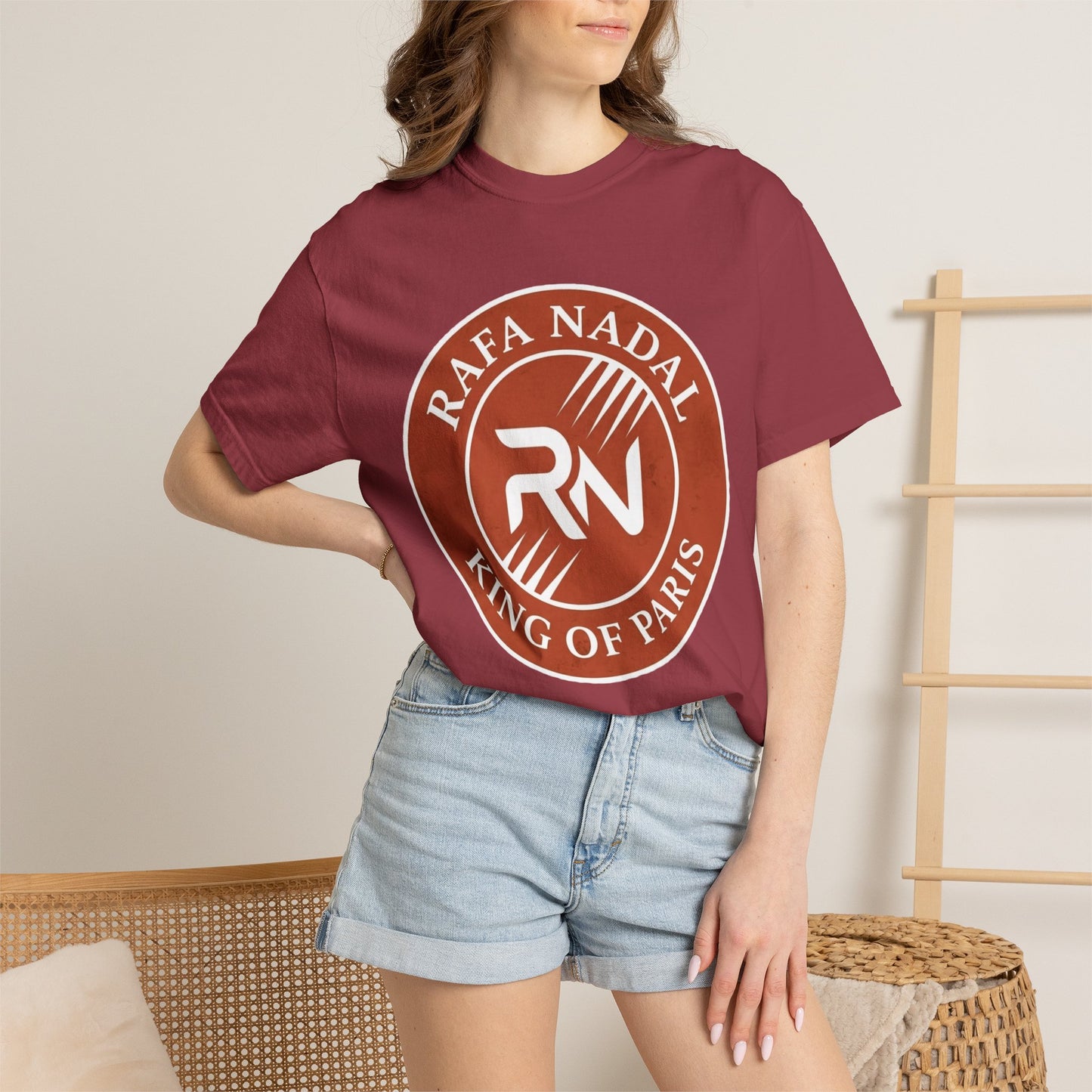 Rafa Nadal "King of Paris" T-Shirt — Vamos Tennis Fan Tee