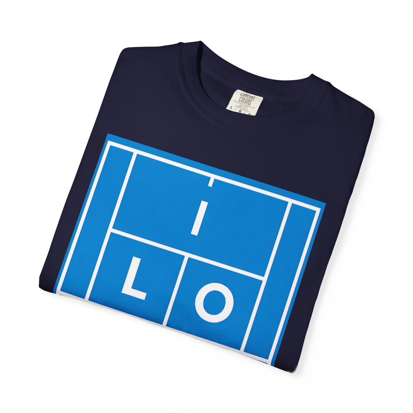 "I LOVE" Australian Open Tennis Court Graphic