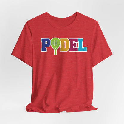 PÖDEL Paddle Tee – Colorful Pickleball Graphic T-Shirt