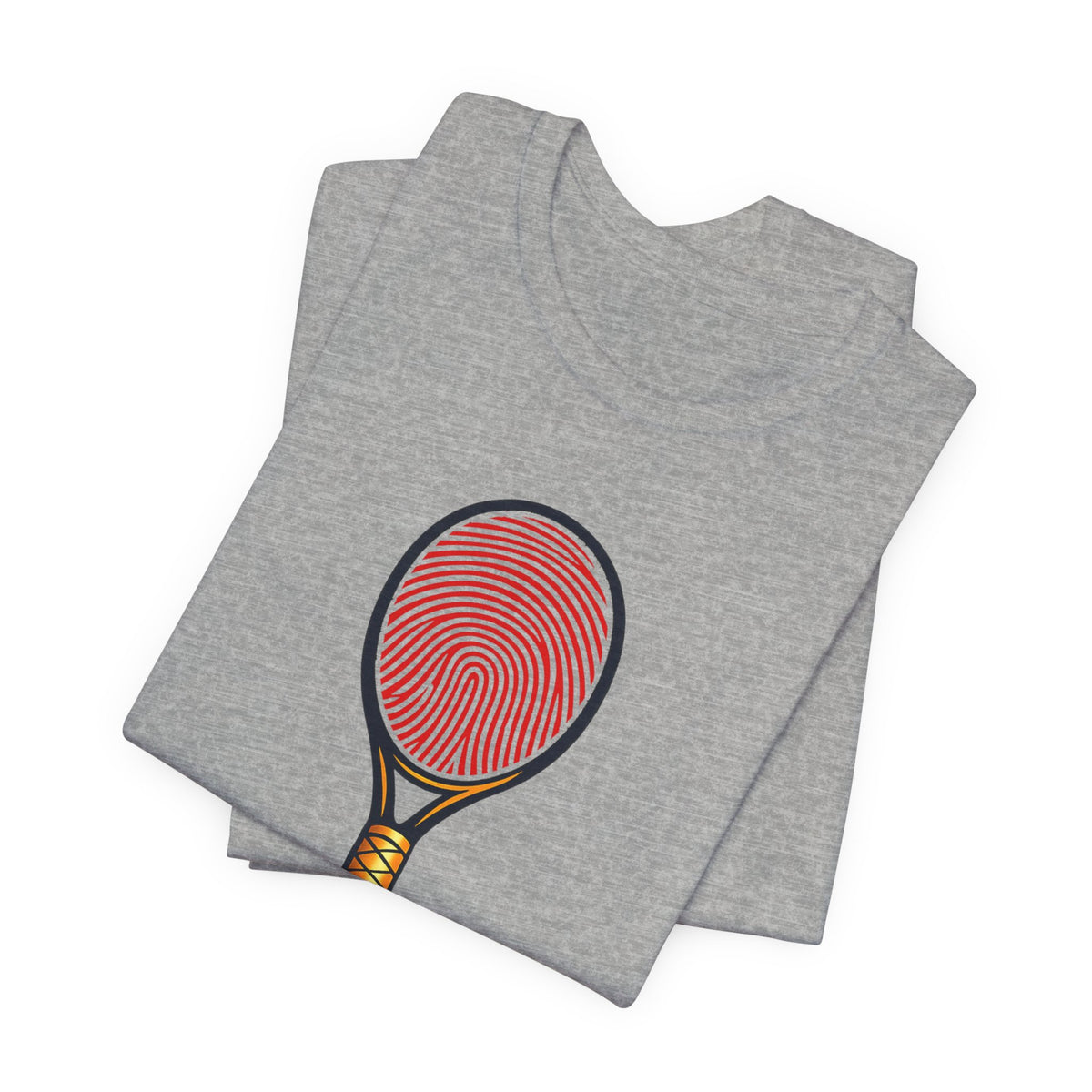 Tennis DNA T‑Shirt — "It's In My DNA" Racket Fingerprint Tee