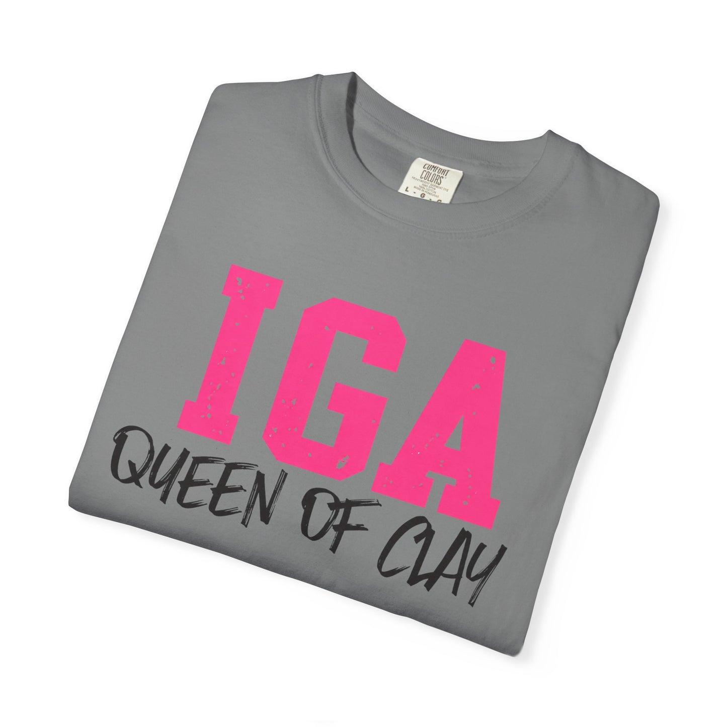 IGA Swiatek - Queen of Clay T-Shirt — Funny Pottery Mom Shirt
