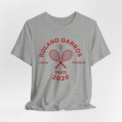 Roland Garros 2026 Paris Tennis Tee