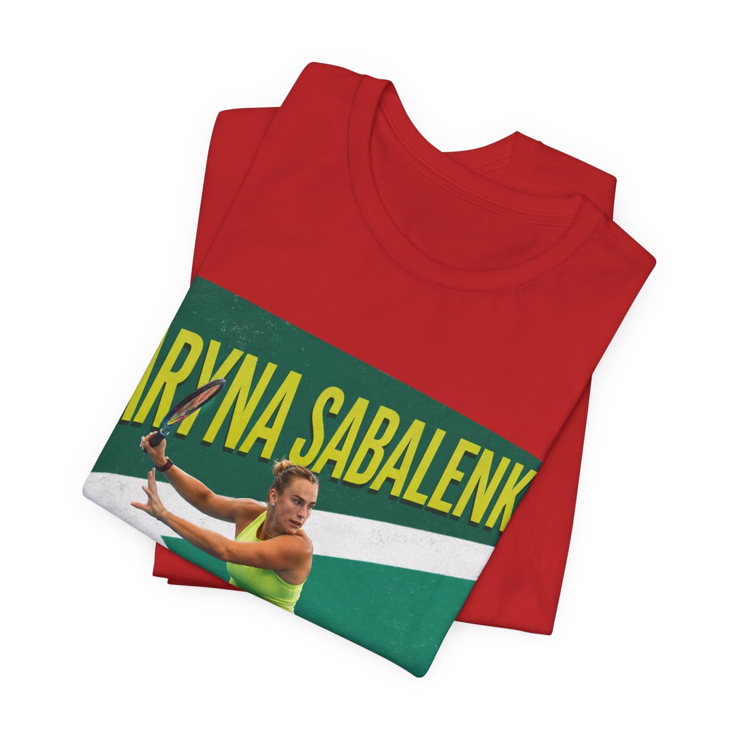 Aryna Sabalenka Tennis Tee – Women's Pro Player Graphic T-Shirt