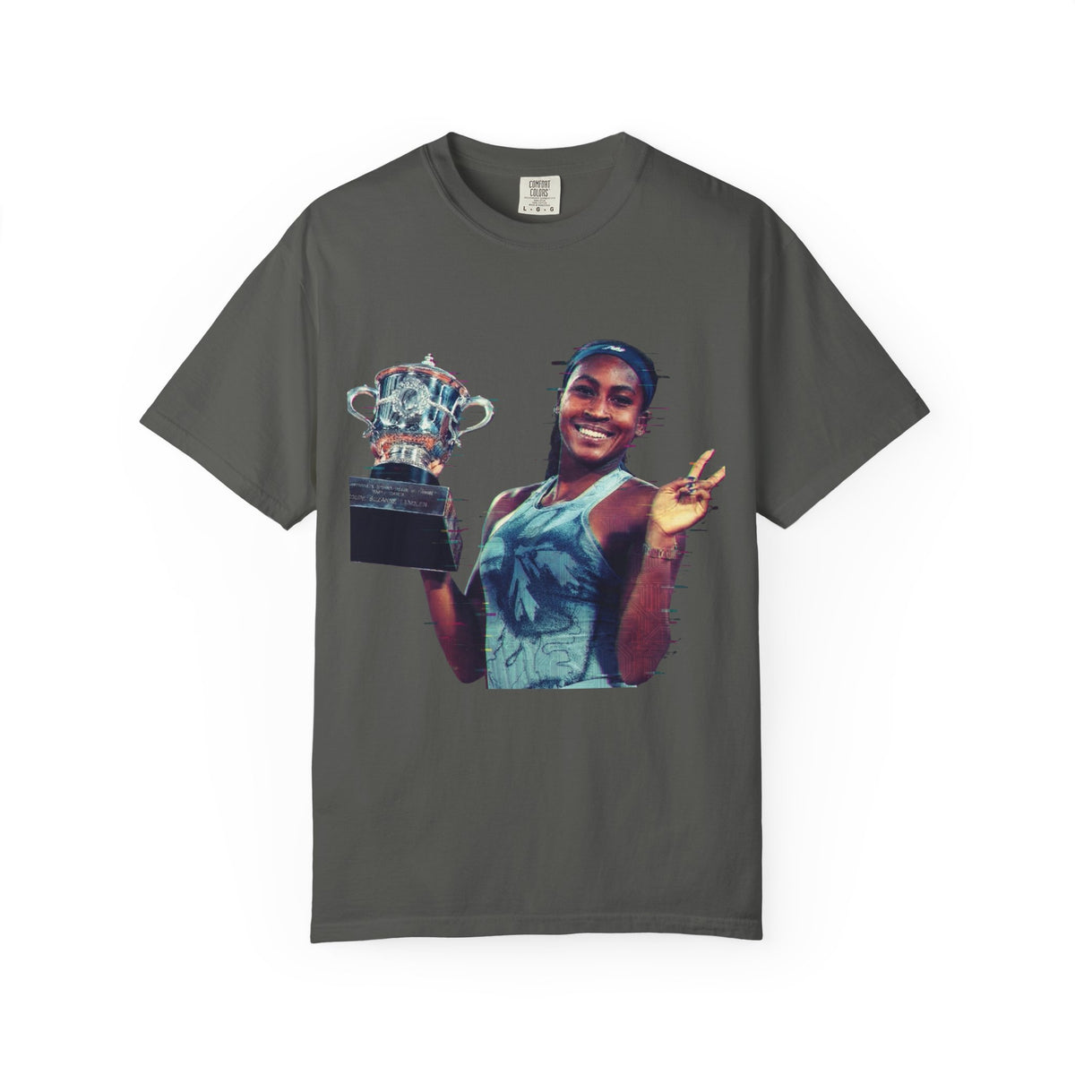 T-Shirt — Coco Gauff Champion Photo Tee