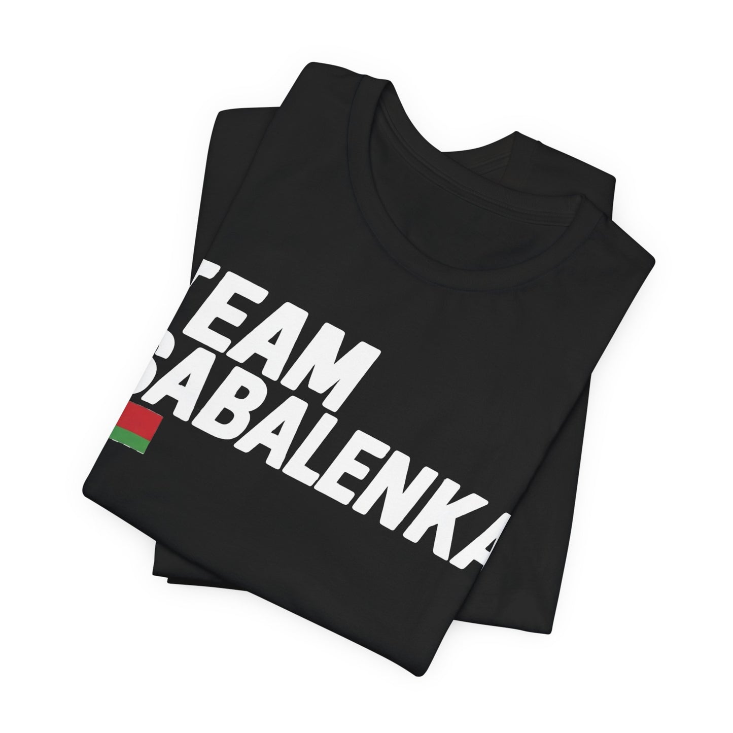Team Sabalenka Minimalist Pan-African Flag T-shirt