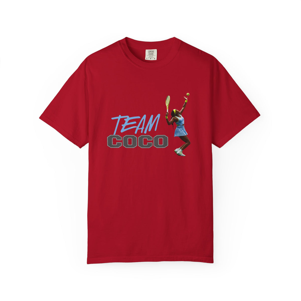 Team Coco Gauff Tennis T-Shirt — "TEAM COCO" Tennis Player Graphic Tee