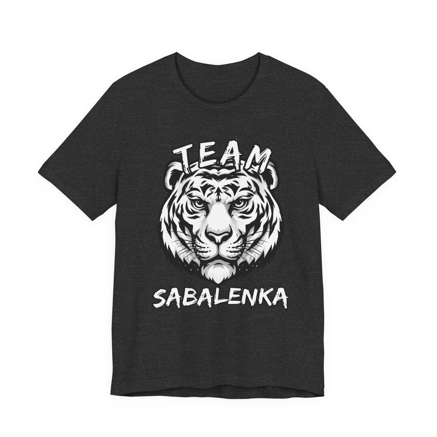 Team Sabalenka Tiger T-Shirt — Tennis Fan Tee