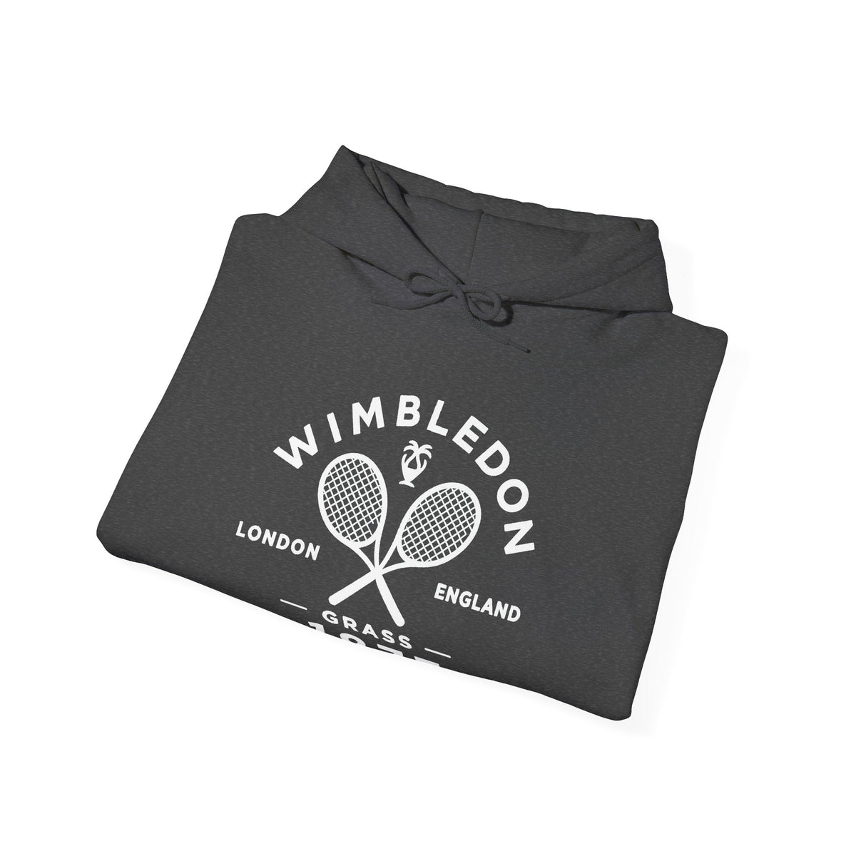 Wimbledon 1877 Tennis Hoodie — Classic Racquets Logo Pullover