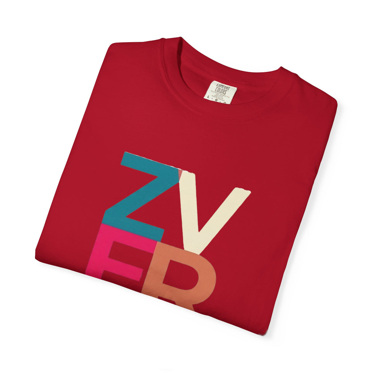 ALEXANDER ZVEREV Colorblock Vertical Logo T‑Shirt