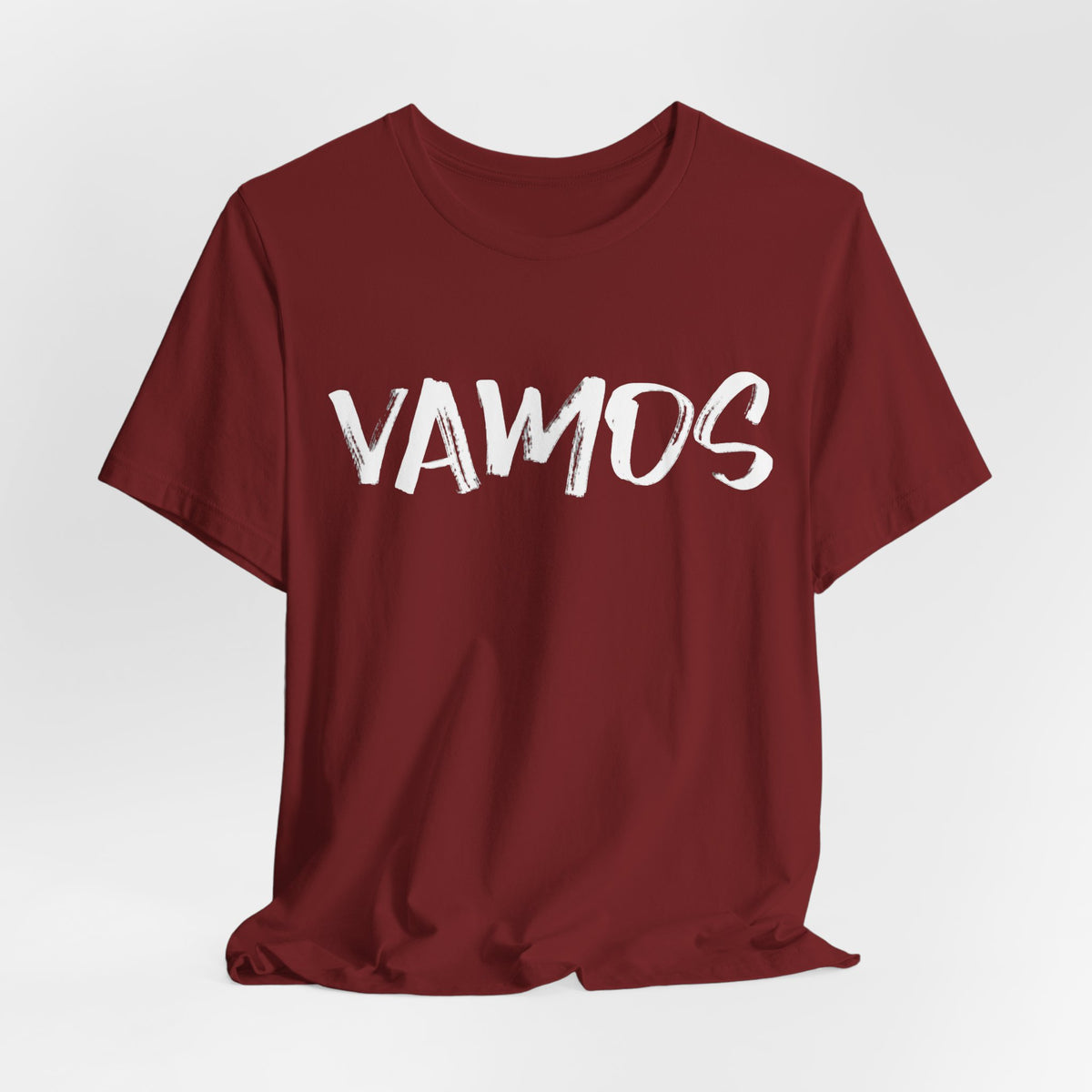 Vamos T-Shirt — Bold Brush Script Graphic Tee