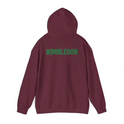 Wimbledon 1877 Tennis Hoodie — Classic Racquets Logo Pullover
