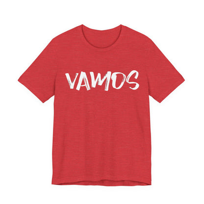 Vamos T-Shirt — Bold Brush Script Graphic Tee