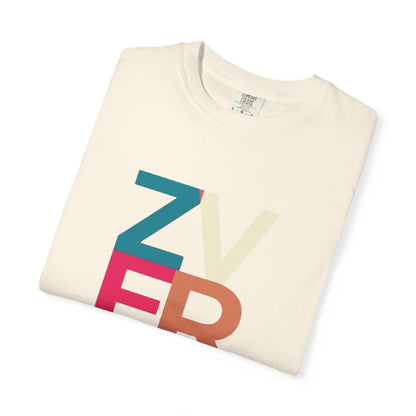 ALEXANDER ZVEREV Colorblock Vertical Logo T‑Shirt
