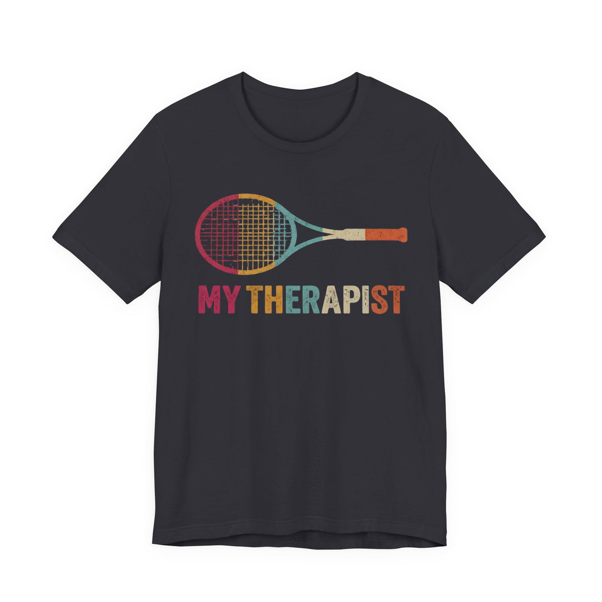 Tennis 'My Therapist' Graphic Tee — Funny Tennis Player Gift