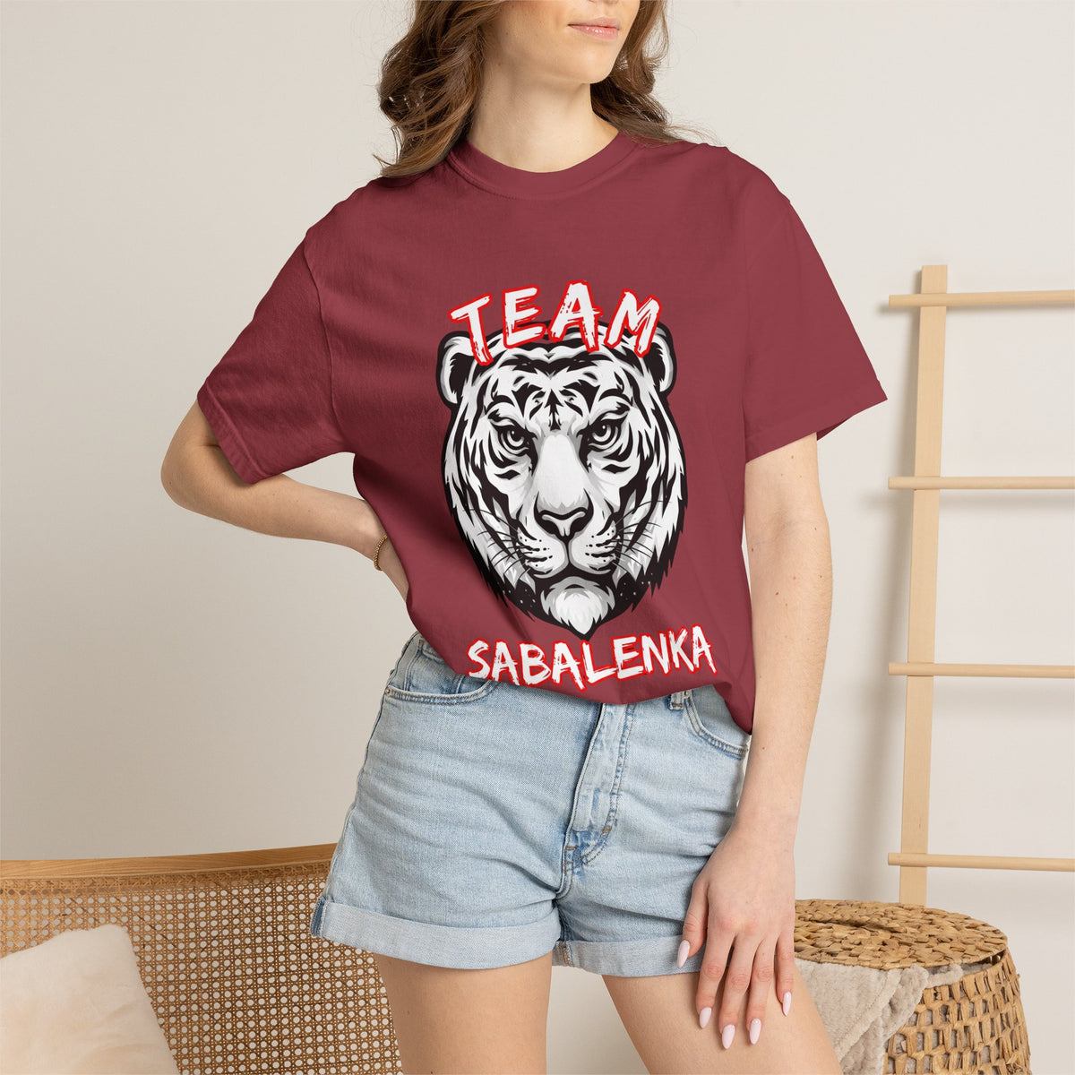 T-Shirt — Team Sabalenka Tiger Graphic Tee