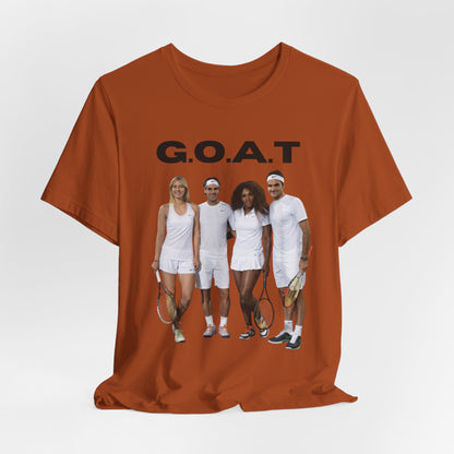 G.O.A.T. Tennis Team Graphic Tee - Federer, Serena, Nadal, Sharapova