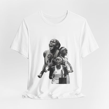 Tennis Legends Coco Gauff T‑Shirt — Inspirational Serena Williams Tribute Tee