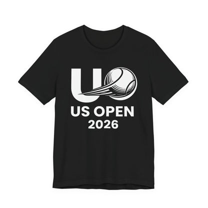 US Open 2026 Tennis Tee — Bold Logo Match-Day Shirt