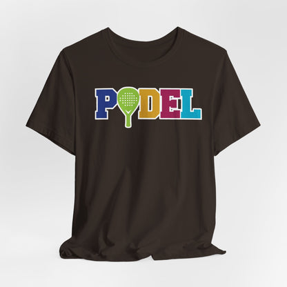 PÖDEL Paddle Tee – Colorful Pickleball Graphic T-Shirt