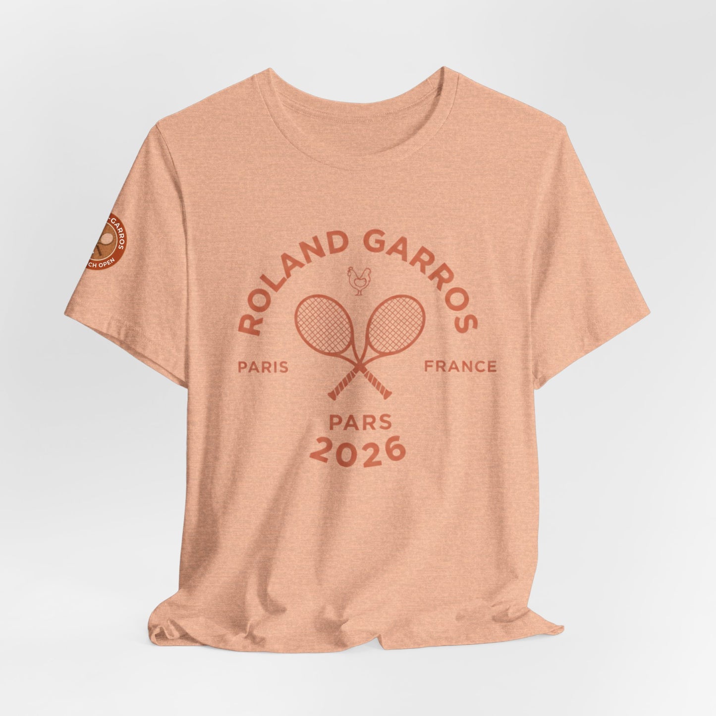 Roland Garros 2026 Tennis Tee – Paris Tournament Graphic T-Shirt