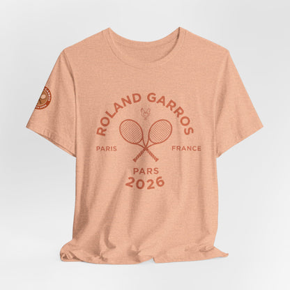 Roland Garros 2026 Tennis Tee – Paris Tournament Graphic T-Shirt