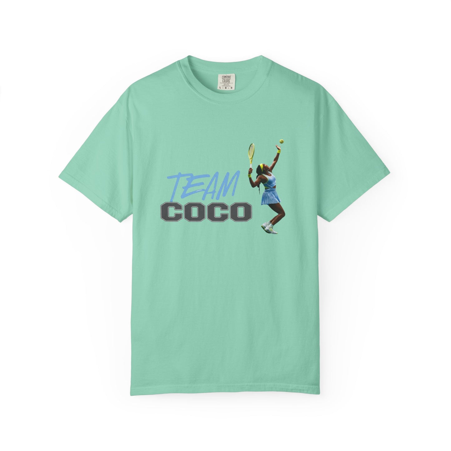 Team Coco Gauff Tennis T-Shirt — "TEAM COCO" Tennis Player Graphic Tee